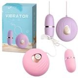  Trứng rung tình yêu mini sò biển LiLo 7 tần số rung có dây 