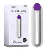  Trứng rung tình yêu mini viên đạn inox 10 chế độ cực mạnh 