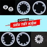  Vòng đính bi hạt tròn silicon mềm kích thích khóa tinh dịch 