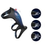  Vòng Rung Đeo Dương Vật 3 Khóa Kéo Dài Cải Thiện Kích Thước 