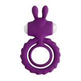  Vòng rung đeo dương vật tai thỏ trì hoãn lâu ra lock sperm 