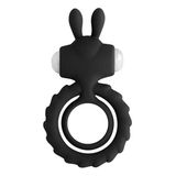  Vòng rung đeo dương vật tai thỏ trì hoãn lâu ra lock sperm 