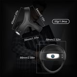  Vòng tam giác rung mạnh massage cho nam giúp khóa tinh dịch 