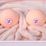  Vú giả đầu ti hồng kèm lỗ âm đạo mềm mại 2 trong 1 cho nam 