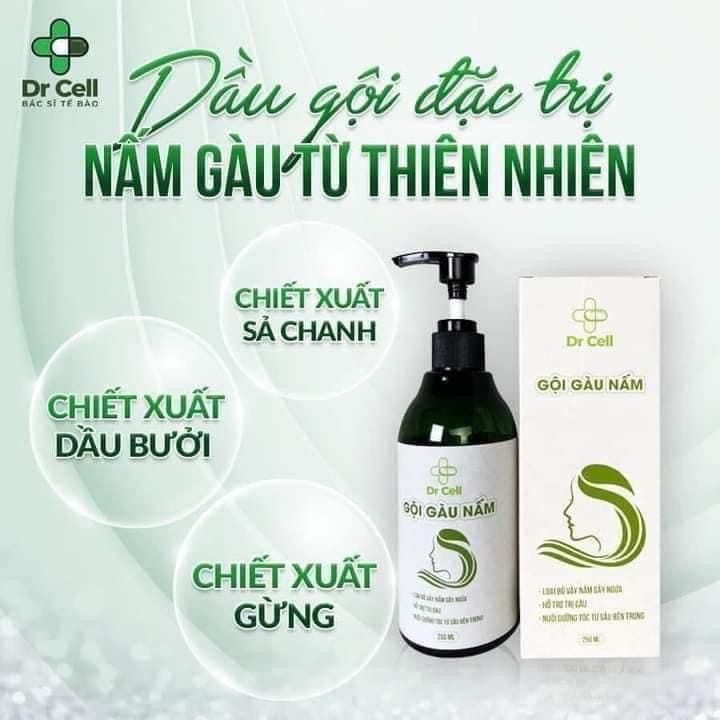 Gội Gàu Nấm loại bỏ vảy nấm gây ngứa, gàu, nuôi dưỡng tóc – Mỹ phẩm Drcell