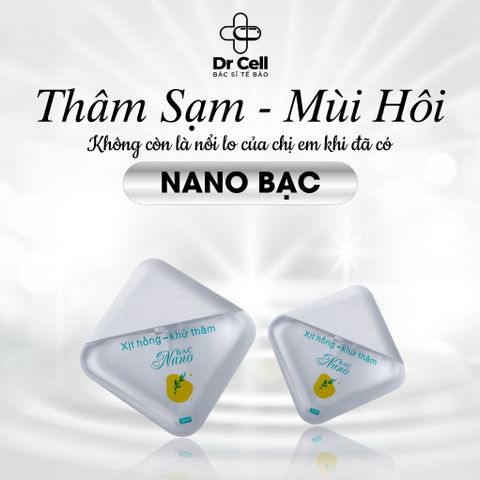 Xịt hồng - mờ Thâm Nano Bạc