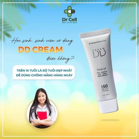 Tuýp Kem Chống Nắng DD Cream Trái Cây - Da Không Ngại Nắng