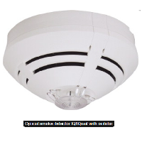 Optical smoke detector IQ8Quad with isolator