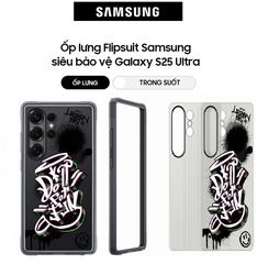 Ốp lưng Flipsuit Samsung siêu bảo vệ Galaxy S25Ultra-Hàng chính hãng