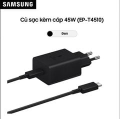 Bộ sạc Samsung 25w/45w cho samsung Galaxy S23/S23 Plus /S23 Ultra-Hàng chính hãng