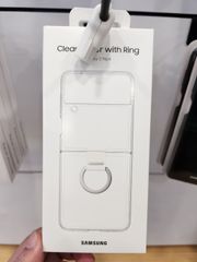 Ốp lưng trong suốt Z Flip 4 Clear cover chính hãng Samsung