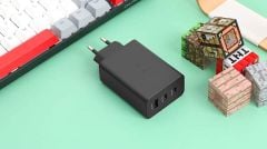 Củ sạc nhanh 65W Samsung EP-T6530N 3 cổng-Hàng chính hãng