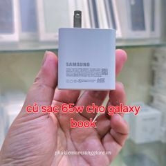 Củ sạc 65w cho Galaxy book pro 360-Hàng chính hãng