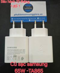 Củ Sạc Siêu Nhanh 65W - TA865 Chính Hãng