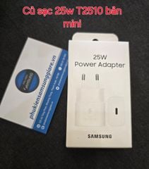 Củ sạc Samsung 25W cho Samsung galaxy Z Flip6- chính hãng (Full Box)