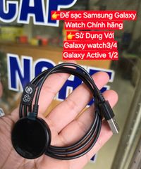 Đế sạc đồng hồ Galaxy Watch 3/Watch 3 Lte- chính hãng