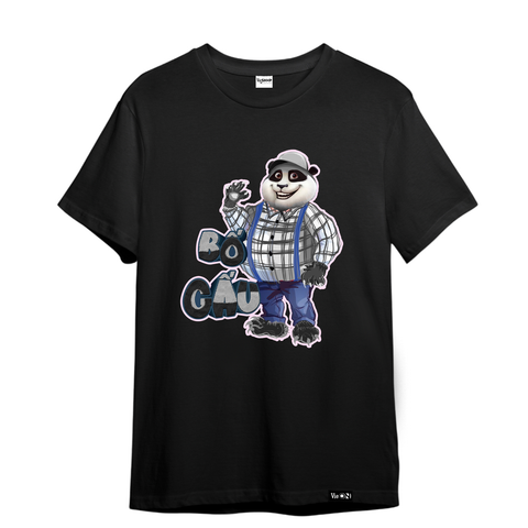 The Masked Singer Black T-shirt / Bố Gấu
