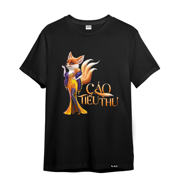 The Masked Singer Black T-shirt / Cáo Tiểu Thư