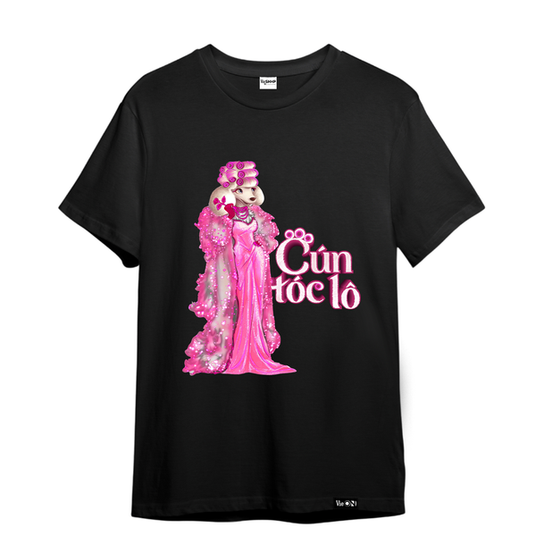 The Masked Singer Black T-shirt / Cún Tóc Lô