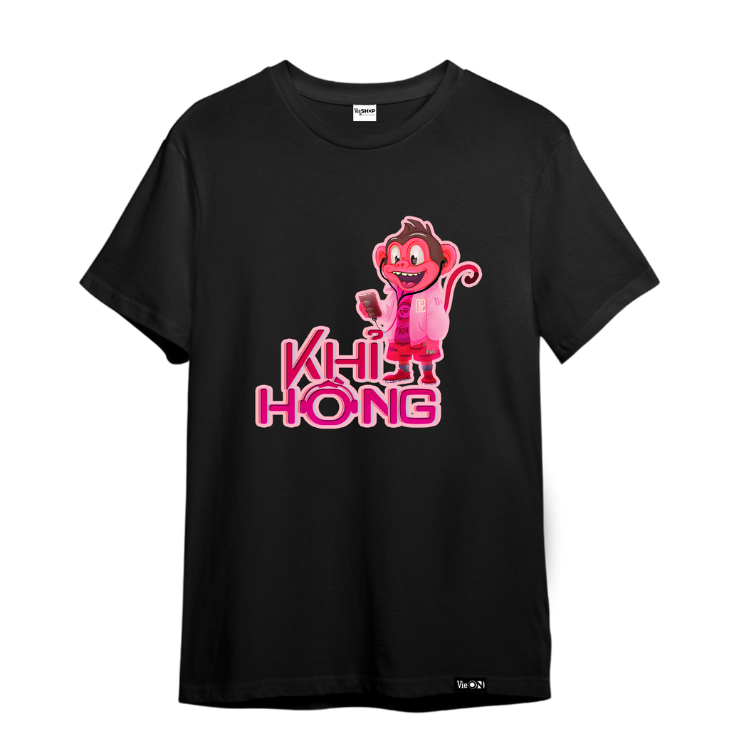 The Masked Singer Black T-shirt / Khỉ Hồng