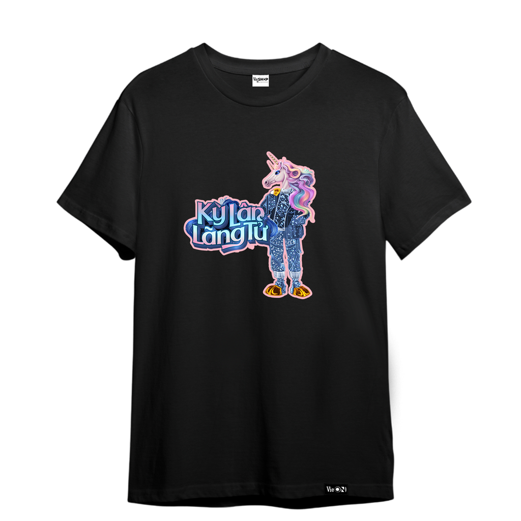 The Masked Singer Black T-shirt / Kỳ Lân Lãng Tử