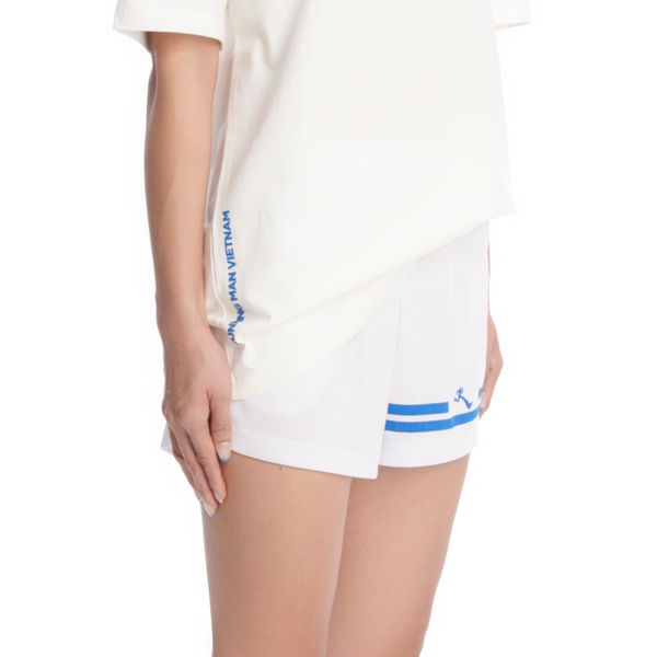 RNM Women Active Shorts / White