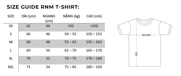 RNM Hàn Quốc T-Shirt