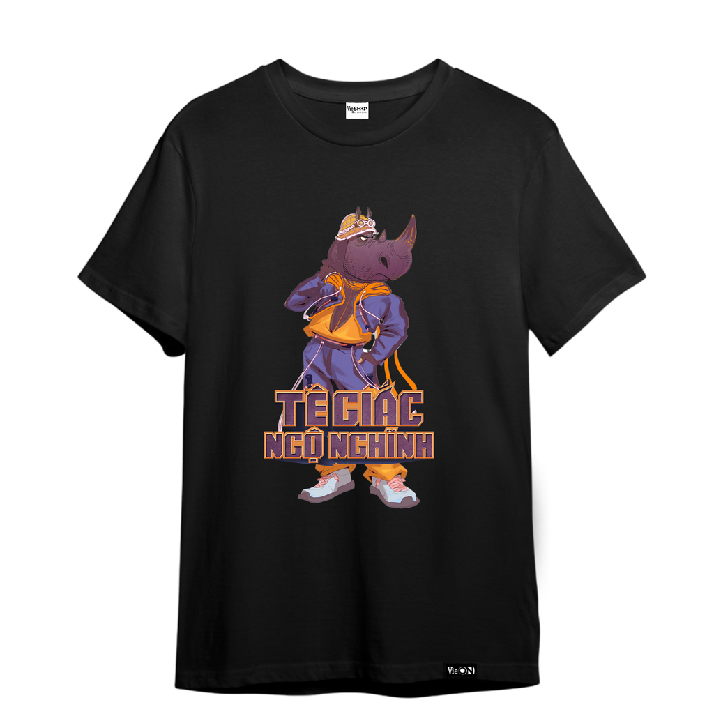 The Masked Singer Black T-shirt / Tê Giác Ngộ Nghĩnh