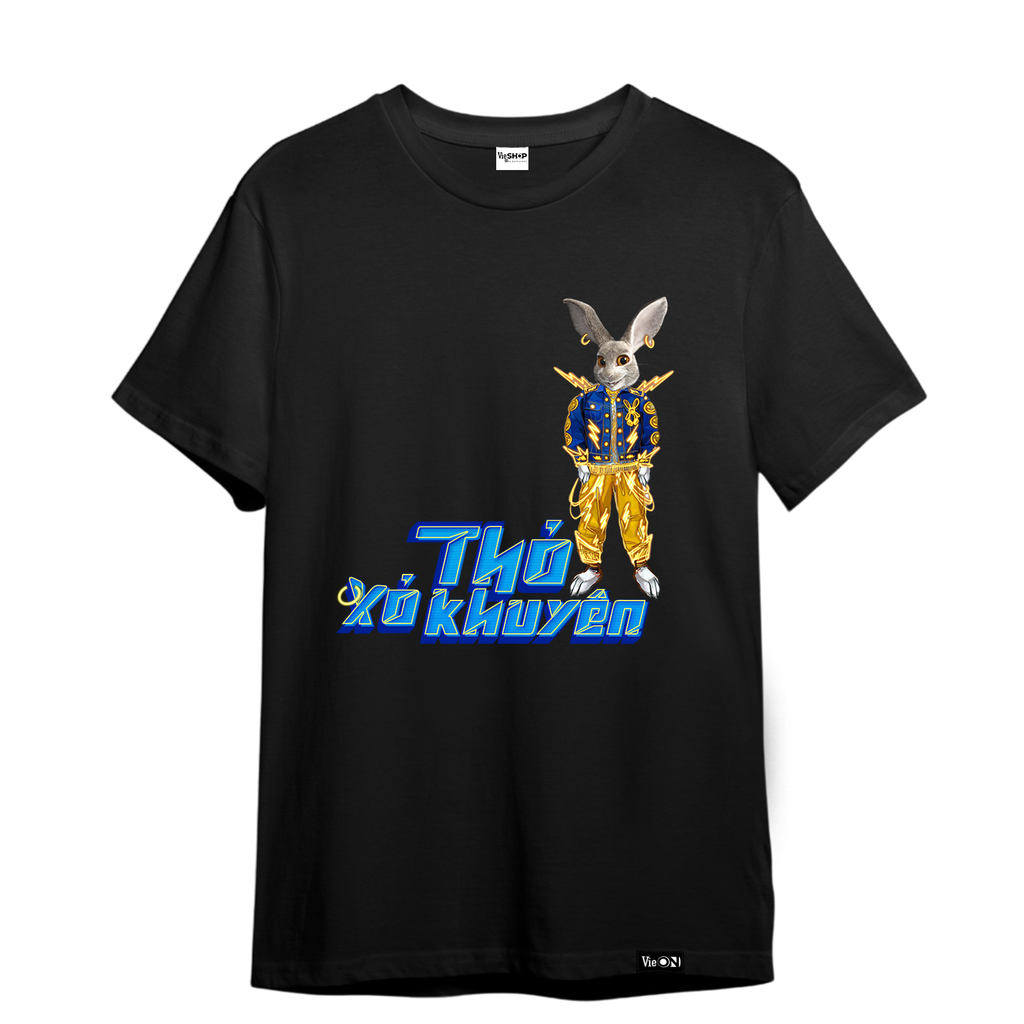 The Masked Singer Black T-shirt / Thỏ Xỏ Khuyên