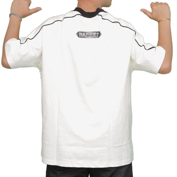 Áo Thun Rap Việt Cotton Unisex Màu Kem - Chính hãng VieSHOP
