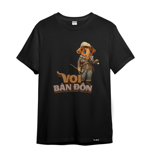 The Masked Singer Black T-shirt / Voi Bản Đôn