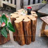 Đôn gỗ cạnh khế