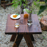 Bàn ghế cafe/sân vườn (gỗ tàu thuyền)