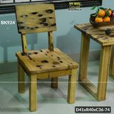 Bộ bàn sofa gỗ Dổi thanh lịch