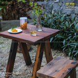 Bàn ghế cafe/sân vườn (gỗ tàu thuyền)