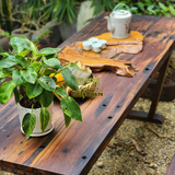 Bàn sân vườn/BÀN ĂN (gỗ tàu thuyền)