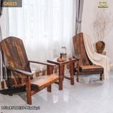 Bộ bàn ghế duyên dáng đa công năng (gỗ tàu thuyền)