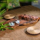 Bàn trà gỗ lũa điêu khắc hoa sen