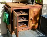 Tủ giày gỗ reclaimed