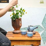 Lọ hoa gỗ Lũa cà chít