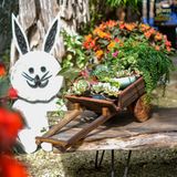 Mô hình xe bò chở hoa