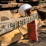 Kệ console điêu khắc hoa văn đương đại