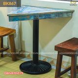 Bàn tam giác chân trụ sắt