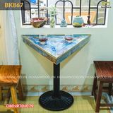 Bàn tam giác chân trụ sắt