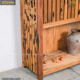 Tủ bếp gạc măng rê gỗ Dổi