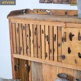 Tủ bếp gạc măng rê gỗ Dổi