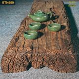 BÀN TRÀ BỆT LŨA phong cách Wabi-sabi