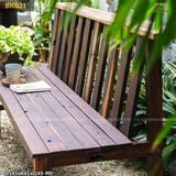 Ghế băng tựa lưng gỗ tàu thuyền