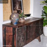 Tủ gỗ decor phong cách