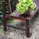 Ghế băng tựa lưng gỗ tàu thuyền